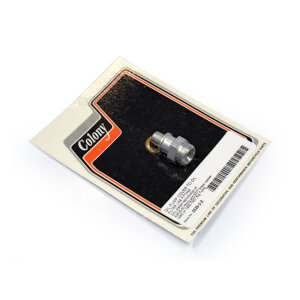 Colony fitting, oil pump cover to oil filter line