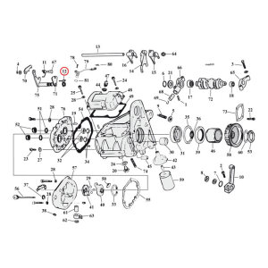 SPRING, SHIFTER SHAFT