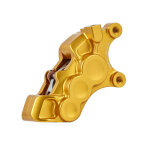Arlen Ness, 6p differential bore brake caliper R/F. Gold