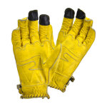 By City Second Skin gloves yellow Size L