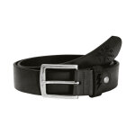 John Doe leather belt Cross Tool black Size 85cm
