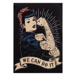 Queen Kerosin We Can Do It t-shirt black Size L