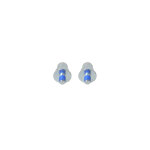 Wear peg, rider foot peg. Zinc