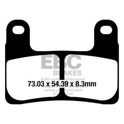EBC Double-H Sintered brake pads