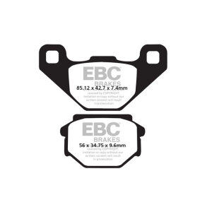 EBC organic brake pads