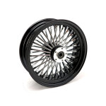 MCS Radial 48 fat spoke rear wheel 5.50 x 16 black