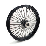 MCS radial 48 fat spoke front wheel 3.50 x 23 DF black