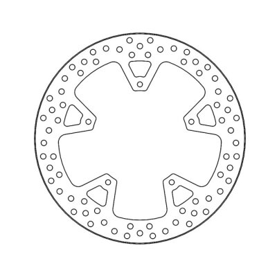 Moto-Master Halo series brake rotor