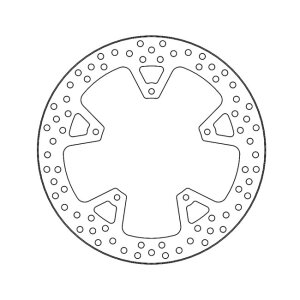 Moto-Master Halo series brake rotor