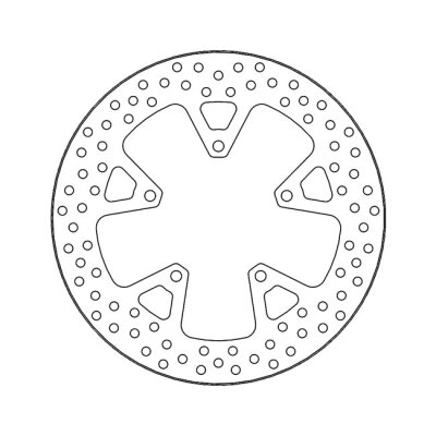 Moto-Master Halo series brake rotor