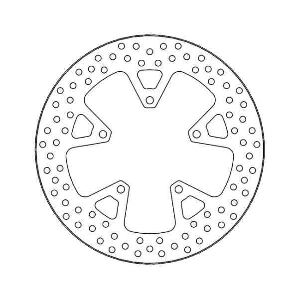 Moto-Master Halo series brake rotor