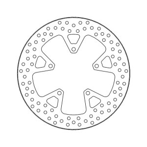 Moto-Master Halo series brake rotor