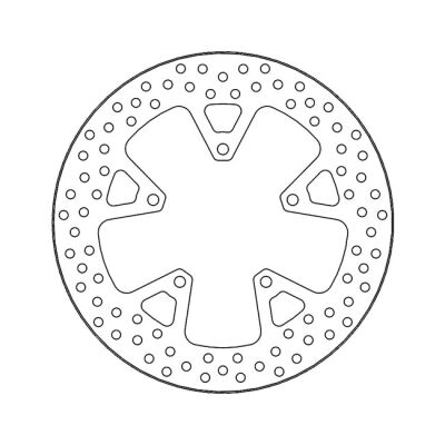 Moto-Master Halo series brake rotor