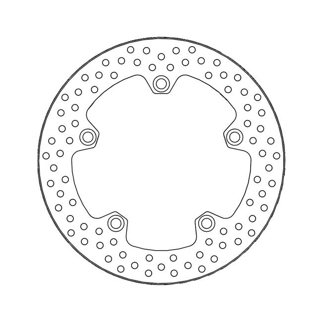Moto-Master Halo series brake rotor