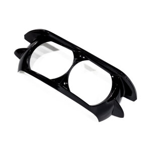 Lower outer batwing fairing trim skirt. Black