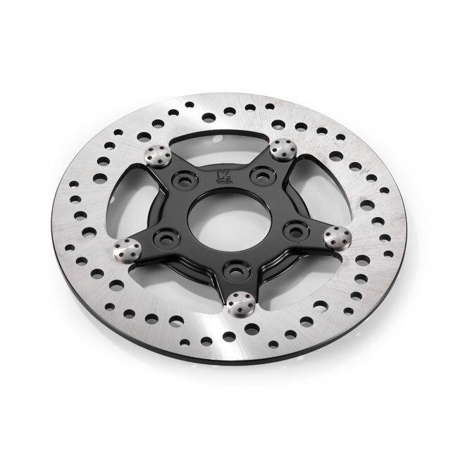 K-Tech, drilled brake rotor stainless steel 8,5"