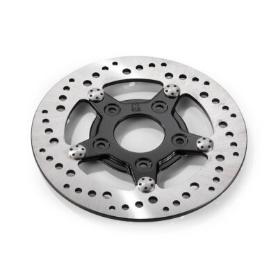 K-Tech, drilled brake rotor stainless steel 8,5"
