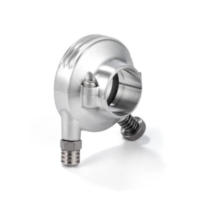 K-Tech 1" Deluxe throttle housing. Satin aluminum