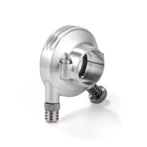 K-Tech 7/8" Deluxe throttle housing. Satin aluminum