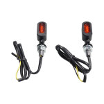 Fastline, LED 3-1 taillight/turn signals. Black/amber lens