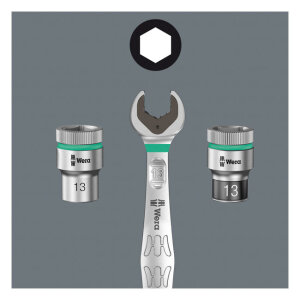 Wera wrenches open/box end 15mm Joker 6003 series metric