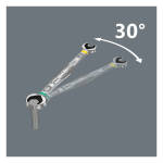 Wera wrench double open end 24/27 Joker