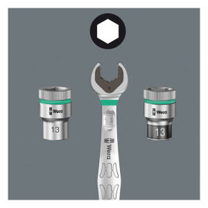 Wera wrench double open end 27/32 Joker