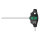 Wera HF T-handle hexdriver series 454 Size 3/16"