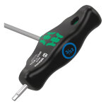 Wera Imperial T-handle hexdriver series 454 Size 3/32"