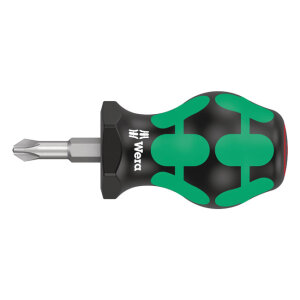 Wera Stubby screwdriver for Phillips screws PH2 Series 350