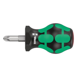 Wera Stubby screwdriver for Phillips screws PH3 Series 350