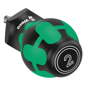 Wera Stubby screwdriver series 355 PZ2 for Pozidriv screws