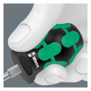 Wera Stubby screwdriver series 355 PZ3 for Pozidriv screws