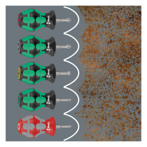 Wera Stubby screwdriver Torx® screws series 367