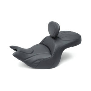 Mustang, standard Touring one-piece seat with rider backrest