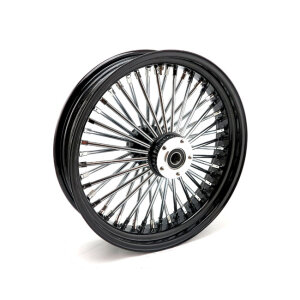 MCS radial 48 fat spoke rear wheel 4.25 x 18 black