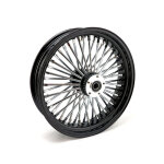 MCS radial 48 fat spoke rear wheel 4.25 x 18 black