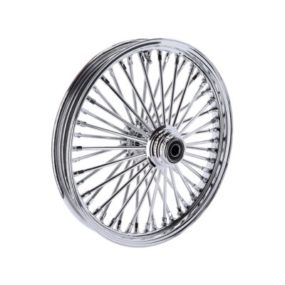 MCS Radial 48 fat spoke front wheel 2.15 x 19 SF chrome