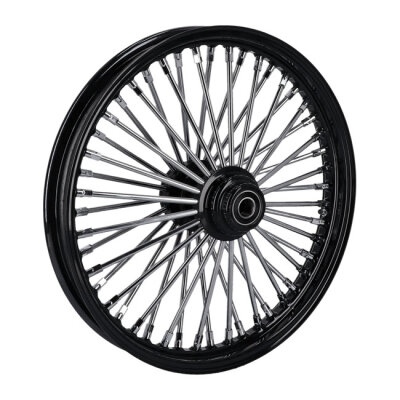 MCS Radial 48 fat spoke front wheel 2.15 x 19 SF black