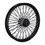 MCS Radial 48 fat spoke front wheel 2.15 x 19 SF black