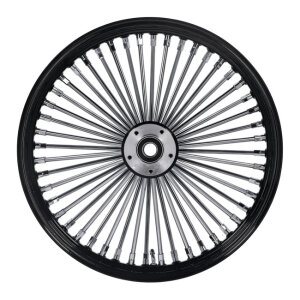 MCS Radial 48 fat spoke front wheel 2.15 x 19 SF black