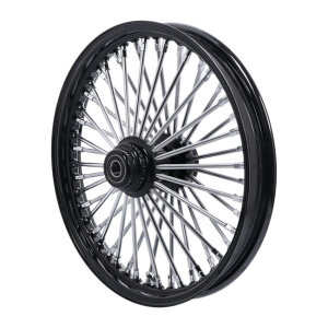 MCS Radial 48 fat spoke front wheel 2.15 x 19 SF black