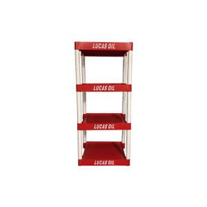 Lucas, oil 4-shelf display rack