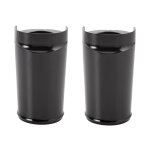 Arlen Ness, Smooth fork boots for fat wheels. Black