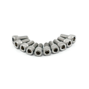 Colony knurled allen bolt 1/4-28 x 1", stainless steel