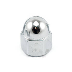 Colony, 1/2-13 acorn nuts chrome. Low Crown