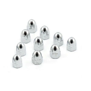 Colony, 1/4-20 acorn nuts chrome. High Crown