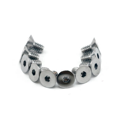 Colony 3/8-24 x 1-1/2 flat head allen bolts chrome