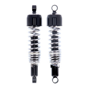 Emgo shock absorbers black/chrome