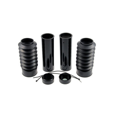 Cult-Werk, 6-piece fork tube cover kit. Gloss black
